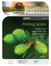 Marketing for Printers PrintHints Newsletter 2012-3